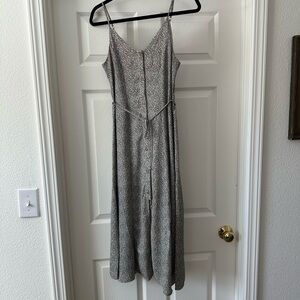 Sienna Sky subtle animal print midi dress